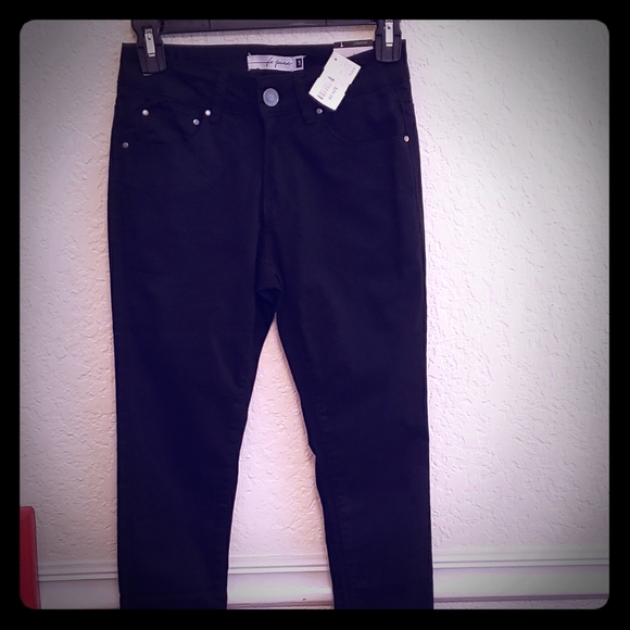 Le June | Pants & Jumpsuits | Le June Skinny Black Pants | Poshmark